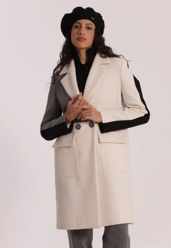 ABRIGO TRICOLOR - 5772