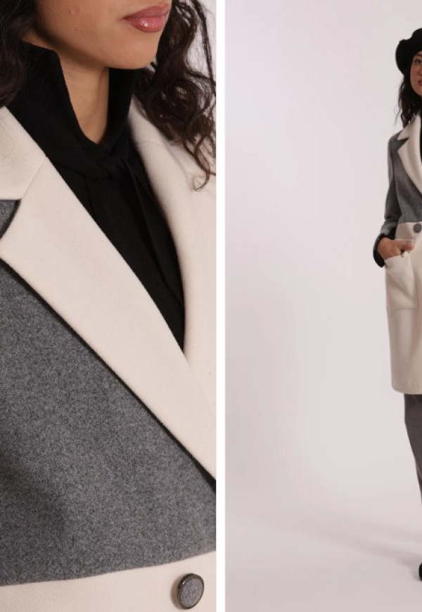 ABRIGO TRICOLOR - 5773