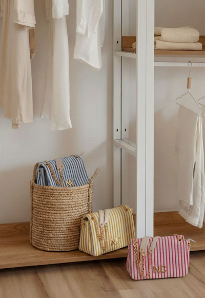 Bandolera tapa lona l�neas 