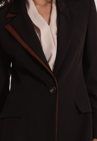 Blazer bicolor