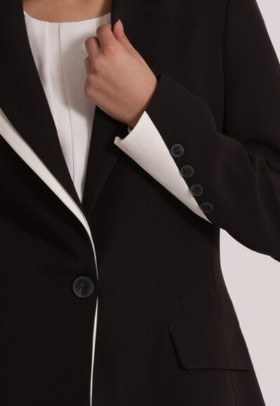 Blazer bicolor
