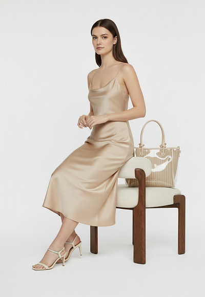 Bolso shopper lona-vinilo Noco