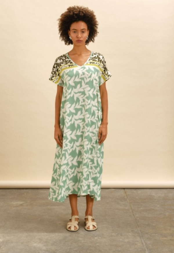 VESTIDO ESTAMPADO NECTAR - 0